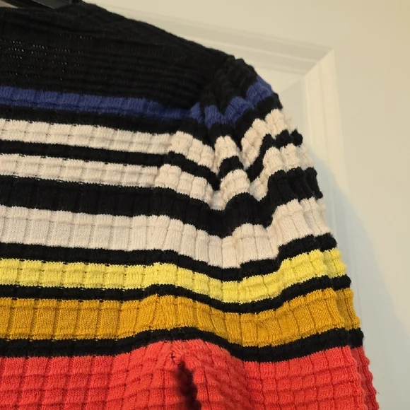Free People Multicolor Striped Knit Dress. Size XS - Picture 12 of 15